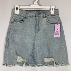 Wild Fable High-Rise Denim Mini Skirt